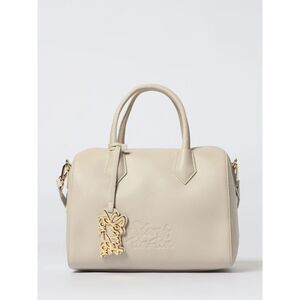 Secret Pon-Pon Handbag Woman Cream